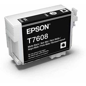 Produktbild für Tinte Epson T7608 schwarz matt