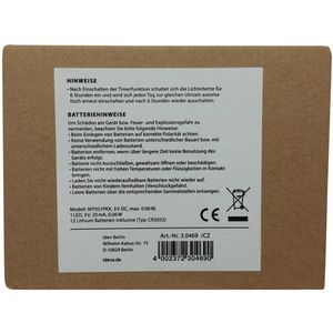 Produktbild für LED-Teelichter Idena 30469, weiß