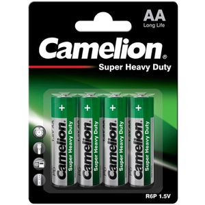 Batterien Camelion Super Heavy Duty, Zink-Kohle