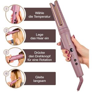 Produktbild für Lockenstab Remington AIRvive Rotating Curling Wand, CI8930