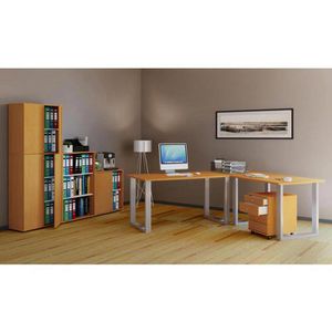 Produktbild für Schiebetürenschrank VCM Lona XL, Holz