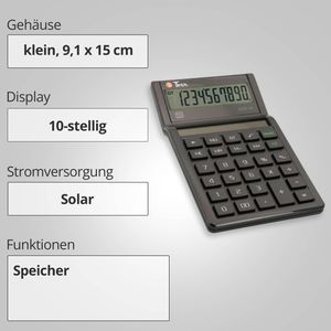 Produktbild für Taschenrechner TWEN ECO 10
