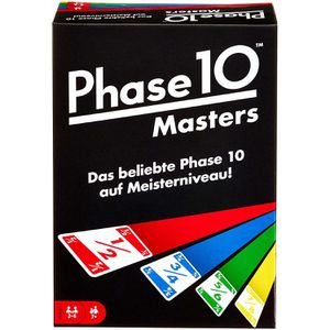 Mattel Kartenspiel FPW34 Phase 10 Masters, ab 7 Jahre, 2-6 Spieler