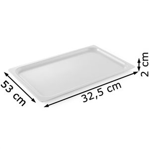 Produktbild für Serviertablett Hendi 561607, eckig, GN 1/1