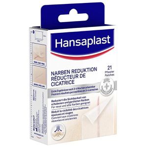Produktbild für Narbenpflaster Hansaplast Narben Reduktion wasserfest 21 Stück