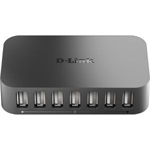 Produktbild für USB-Hub D-Link DUB-H7, schwarz
