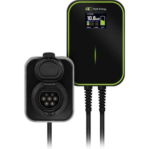 Produktbild für Wallbox Green-Cell GC EV15 PowerBox, schwarz