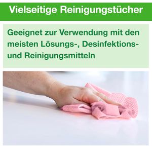 Produktbild für Einwegtücher Tork Long-Lasting, 194650, W8, rot