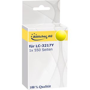 Produktbild für Tinte Böttcher-AG für Brother LC-3217Y