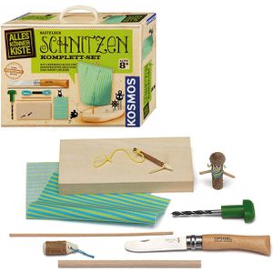 Produktbild für Bastelset Kosmos 604608 Schnitzen Komplett-Set