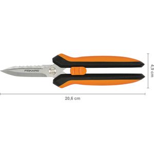 Produktbild für Gartenschere Fiskars Solid Mehrzweck SP320, 1063328, Bypass