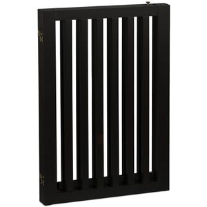 Produktbild für Kaminschutzgitter Relaxdays faltbar, mit Tür