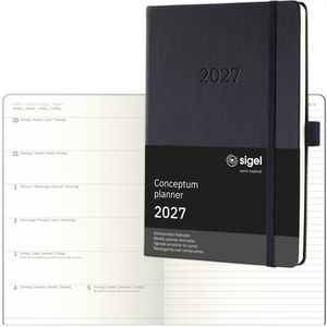 Produktbild für Buchkalender Sigel C2714, Conceptum, Jahr 2027