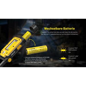 Produktbild für Arbeitsleuchte Nitecore NWL20, LED