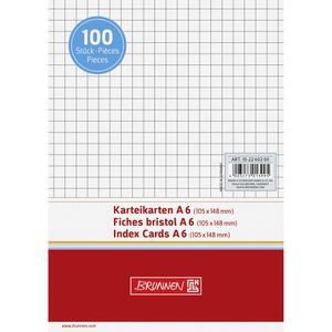Produktbild für Karteikarten Brunnen 102260200, A6