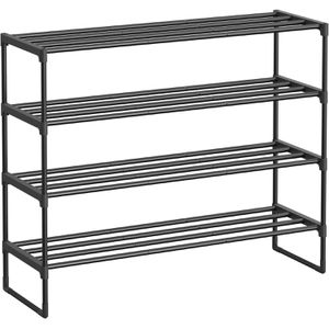 Schuhregal Songmics LSA14BK, aus Metall