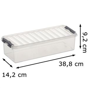 Produktbild für Aufbewahrungsbox Sunware Q-Line Box 82100609, 3,5L