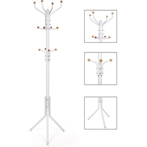 Produktbild für Garderobenständer Songmics RCR19W, weiß