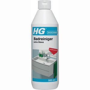 HG Badreiniger Sanitärreiniger, extra Glanz, Hochkonzentrat, 500ml