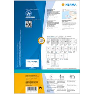 Produktbild für Adressetiketten Herma 10732 Special Recycling weiß