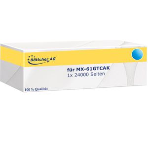 Produktbild für Toner Böttcher-AG für Sharp MX-61GTCA