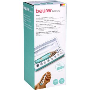 Produktbild für Maniküre-Pediküreset Beurer MP 84, LED &amp; Lade-Etui, kabellos