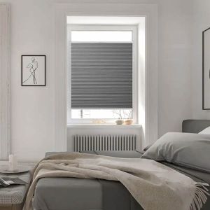 Produktbild für Plissee Lichtblick Wabenplissee, Klemmfix, grau