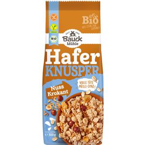 Produktbild für Müsli Bauckhof Hafer Knusper Nuss Krokant, glutenfrei, BIO