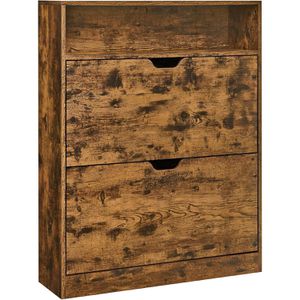 Schuhschrank Vasagle LBC048B01, vintage braun