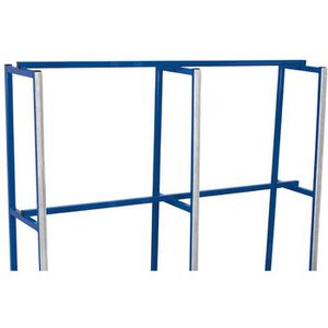 Produktbild für Plattenwagen VARIOfit sw-1605, Gummireifen