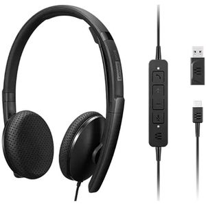 Produktbild für Headset Lenovo Wired VoIP, UC, Stereo