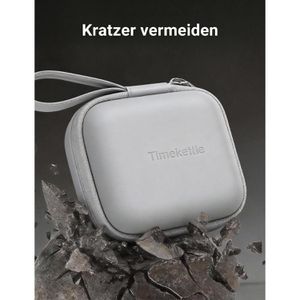Produktbild für Ladecase-Hülle Timekettle Schutzhülle, grau