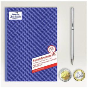 Produktbild für Kassenbuch Zweckform 1757, Kassenabrechnung, A4