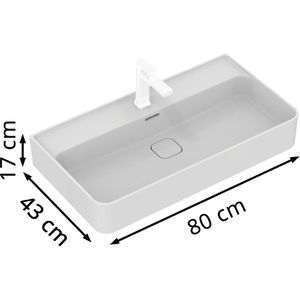 Produktbild für Waschbecken Ideal-Standard Strada II, aus Keramik