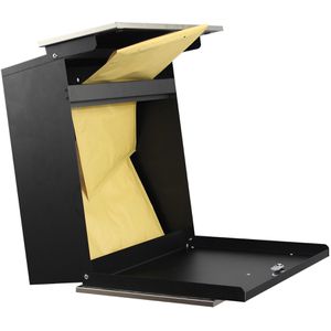Produktbild für Briefkasten SafePost 12290 ScanPro 12-2 silber Edelstahl/Stahl