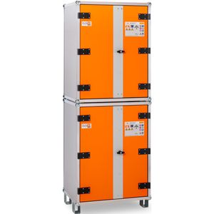 Produktbild für Akku-Ladeschrank CEMO Premium 8/20, mit 36 Steckdosen