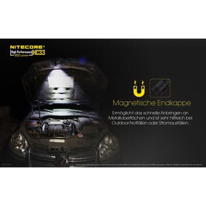 Produktbild für Stirnlampe Nitecore HC33 LED, wiederaufladbar