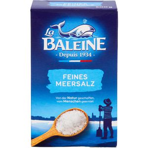 Salz La-Baleine Meersalz, in der Schachtel