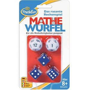 Produktbild für Würfelspiel ThinkFun 76317, Mathe Würfel