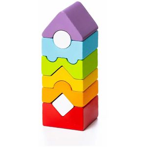 Produktbild für Motorikspielzeug CUBIKA 15009, Stapelturm