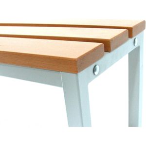 Produktbild für Umkleidebank SZ-Metall 55203-1, Sitzfläche Holz, 200 cm