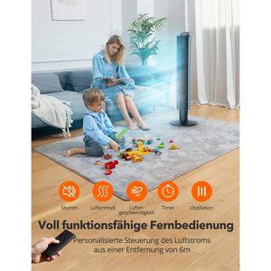 Produktbild für Ventilator TaoTronics TT-TF005, 106cm