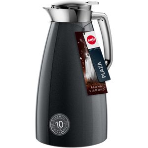 Produktbild für Thermoskanne Emsa Plaza, Quick Tip, Edelstahl