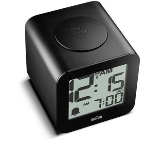Produktbild für Wecker Braun BC25BP-DCF schwarz, digital