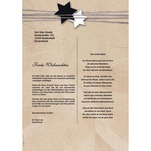 Produktbild für Weihnachtsbriefpapier Sigel DP079, Christmas Wrapping