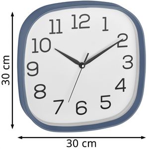 Produktbild für Wanduhr TFA 60.3053.06, Kunststoff, analog, Quarzuhr