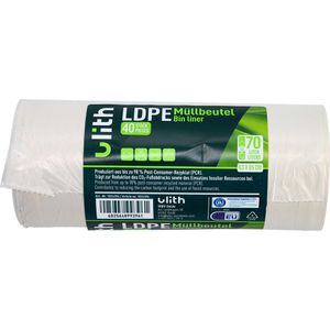Müllbeutel Ulith 1024396, 70 Liter