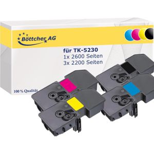 Produktbild für Toner Böttcher-AG für Kyocera TK-5230 KCMY Multipack