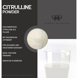 Produktbild für Aminosäuren Mammut Citrulline, Getränkepulver