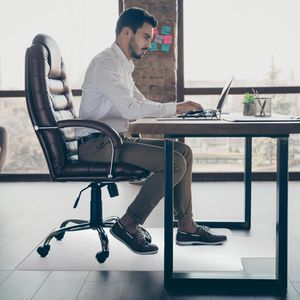 Produktbild für Bodenschutzmatte Floortex Computex, transparent